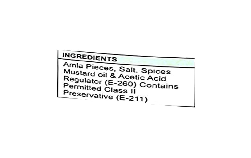 Favor8 Amla Pickle    Jar  350 grams